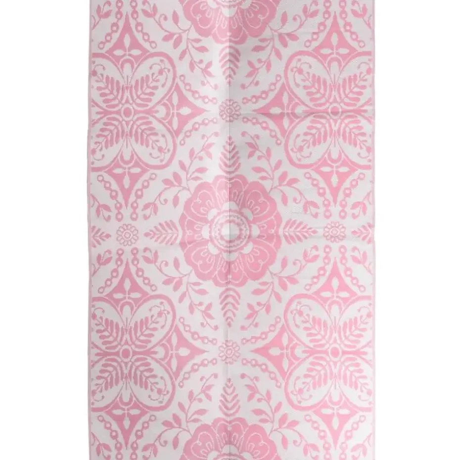 vidaXL - Tuinkleed - Roze - Polyetheen - 190 x 290 cm