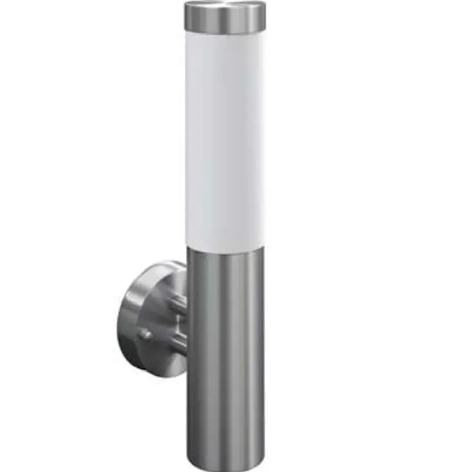vidaXL - Tuinlamp - Zilver - Roestvrij staal