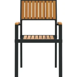 vidaXL - Tuinmeubelen - Bruin - Massief acaciahout - 56 x 57 x 87cm