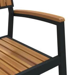 vidaXL - Tuinmeubelen - Bruin - Massief acaciahout - 56 x 57 x 87cm
