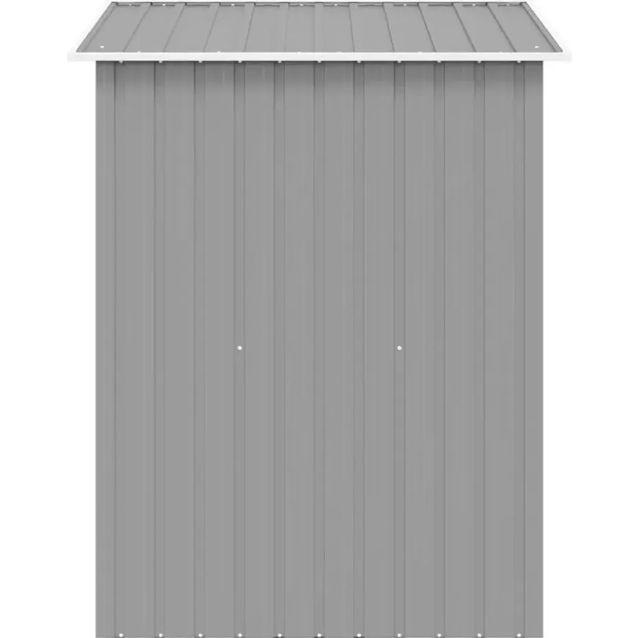 vidaXL - Tuinschuur - Grijs - Staal