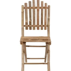 vidaXL - Tuinset - Antraciet - Bamboe - 40 x 40 x 3 cm