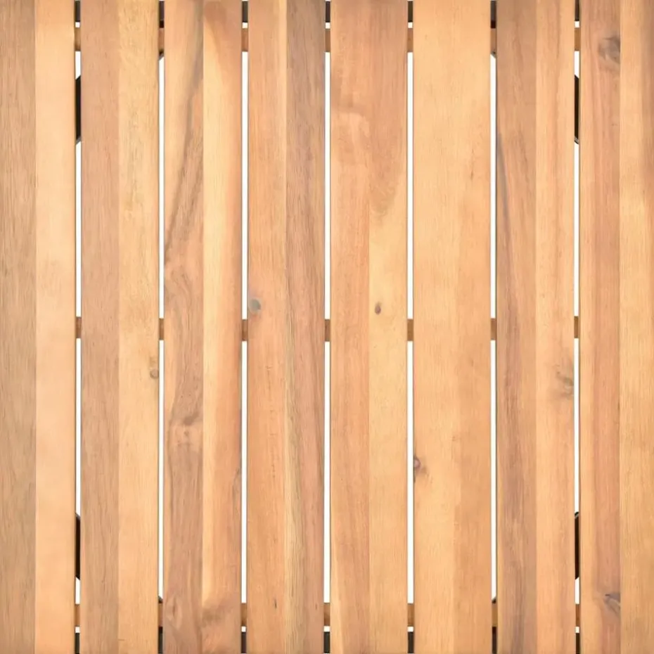 vidaXL - Tuinset - Grijs - Hout