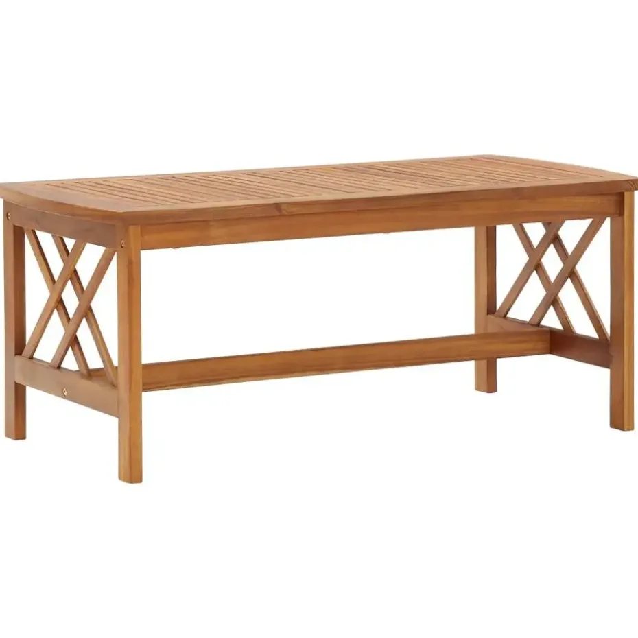 vidaXL - Tuinset - Grijs - Hout