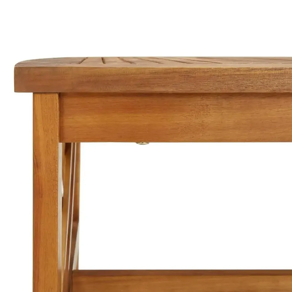 vidaXL - Tuinset - Grijs - Hout