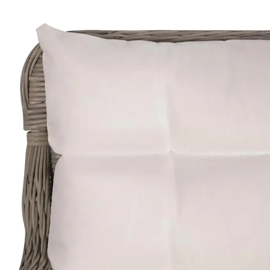 vidaXL - Tuinstoel - Bruin - Poly rattan - 2 stuks