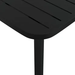 vidaXL - Tuintafel - Antraciet - Staal - 80 x 80 x 71 cm