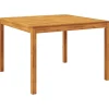 vidaXL - Tuintafel - Bruin - Acaciahout - 110 x 110 x 75 cm