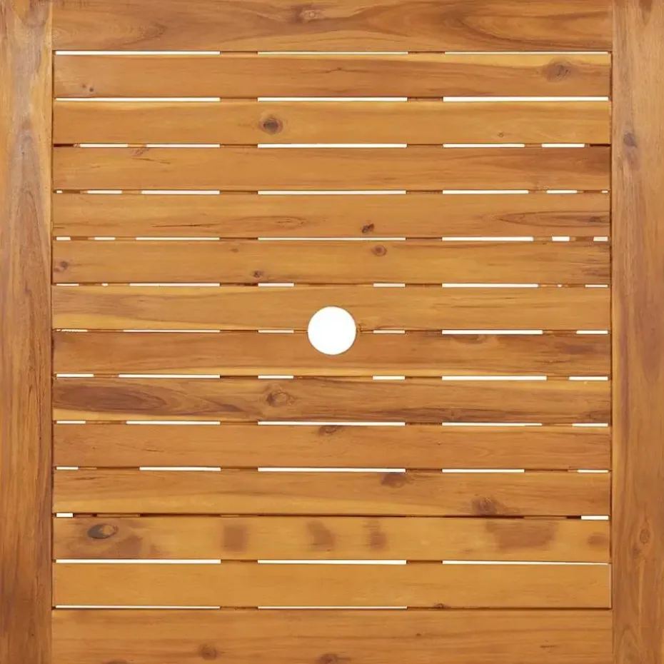 vidaXL - Tuintafel - Bruin - Hout