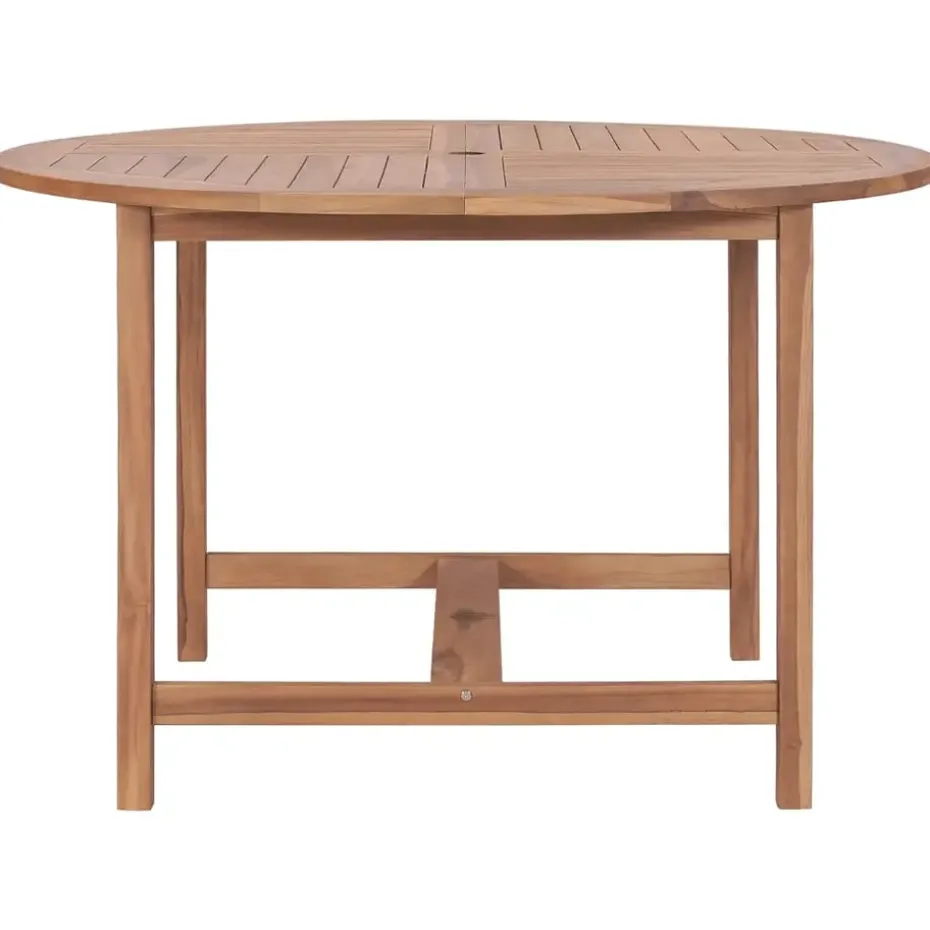 vidaXL - Tuintafel - Bruin - Hout