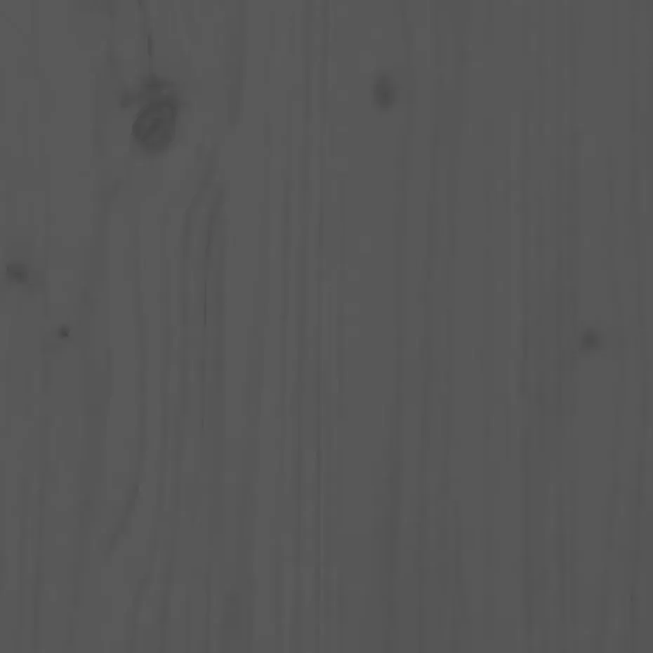vidaXL - Tuintafel - Grijs - Massief grenenhout - 82.5 x 50.5 x 45 cm