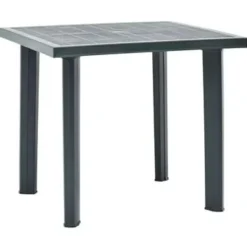 vidaXL - Tuintafel - Groen - Kunststof