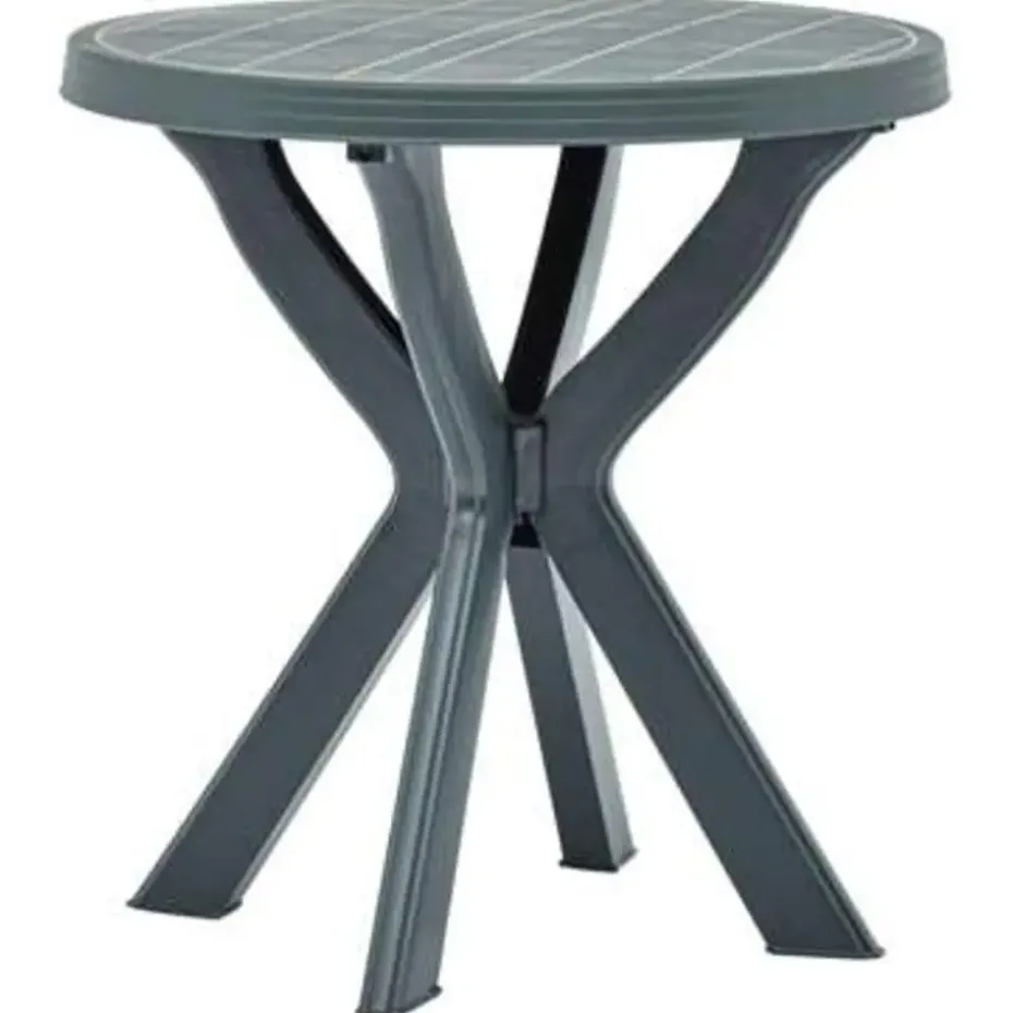 vidaXL - Tuintafel - Groen - Kunststof