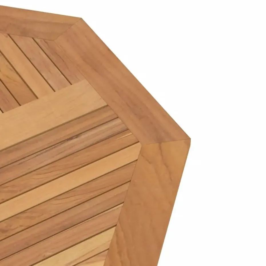vidaXL - Tuintafel inklapbaar - Bruin - Massief teakhout - 110x110x75 cm