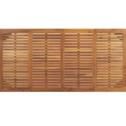 vidaXL - Tuintafel met haarspeldpoten - Bruin - Hout - 180 x 90 x 75 cm
