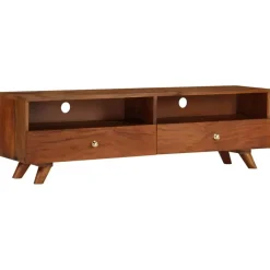 vidaXL - Tv-kast - Bruin - Hout