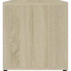 vidaXL - Tv-meubel - Bruin - Bewerkt hout