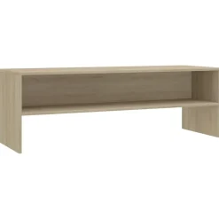 vidaXL - Tv-meubel - Bruin - Bewerkt hout