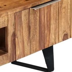vidaXL - Tv-meubel - Bruin - Hout