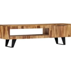 vidaXL - Tv-meubel - Bruin - Hout