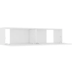 vidaXL - Tv-meubel - Wit - Bewerkt hout