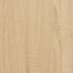 vidaXL - TV-meubel met 2 deuren 2 vakken - Sonoma eiken - Hout - 100x35x65 cm