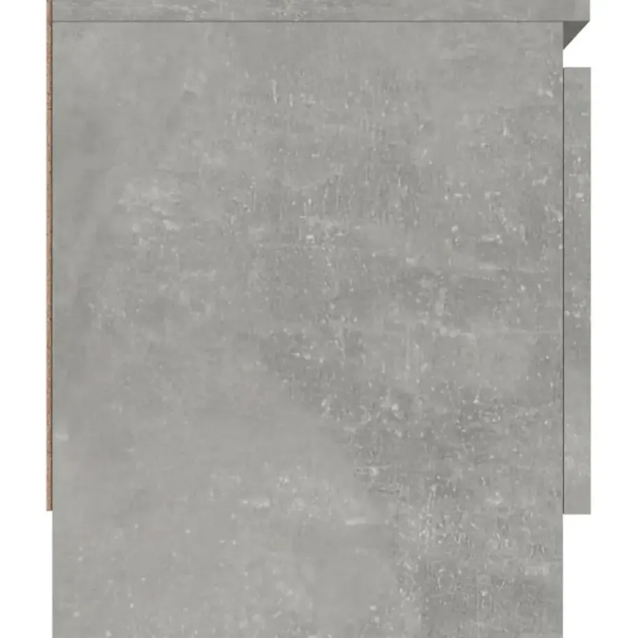 vidaXL - Tv-meubel met deur - Grijs - Bewerkt hout - 102 x 30 x 36 cm