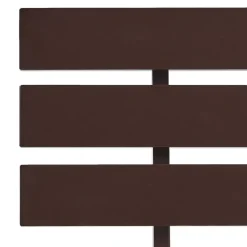 vidaXL - Tweepersoonbed - Donkerbruin - Massief grenenhout - 180x200 cm