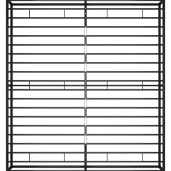 vidaXL - Tweepersoonbed pallet - Zwart - Metaal - 180x200 cm