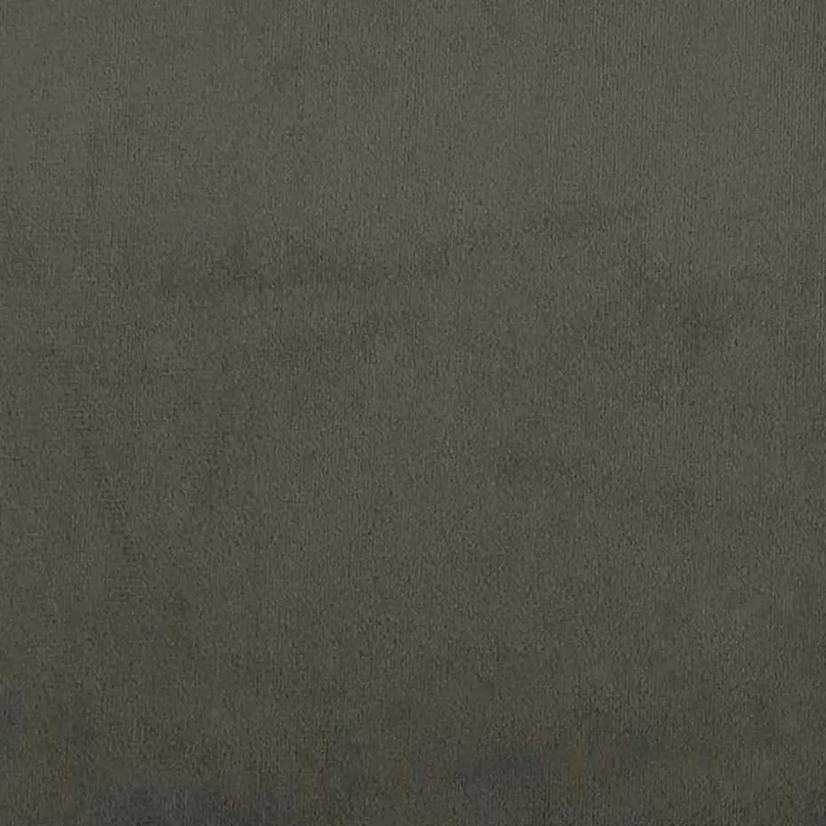 vidaXL - Tweepersoonsbed - Donkergrijs - Fluweel - 160x200 cm