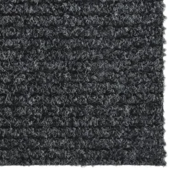 vidaXL - Vloerkleed - Antraciet - Polypropyleen - 100 x 200 cm