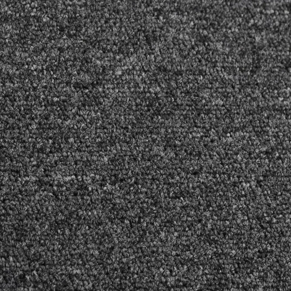 vidaXL - Vloerkleed - Antraciet - Polypropyleen - 50 x 250 cm