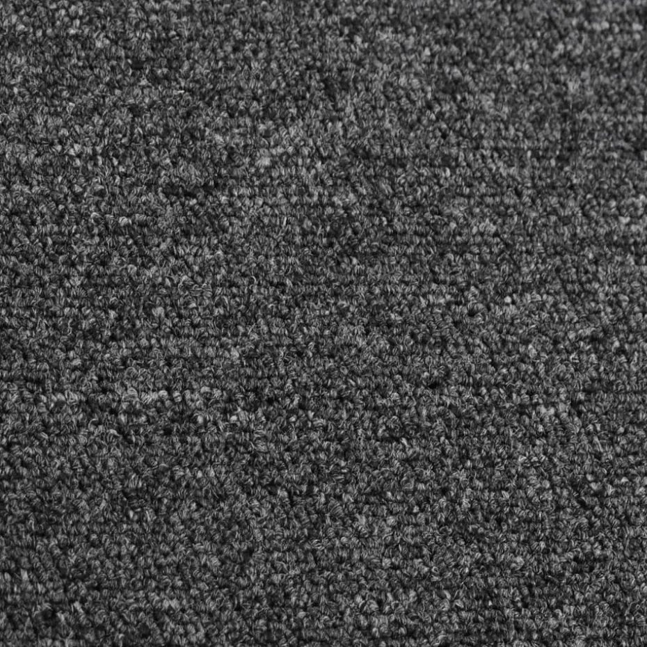 vidaXL - Vloerkleed - Antraciet - Polypropyleen - 50 x 300 cm