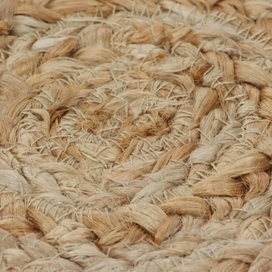 vidaXL - Vloerkleed - Beige - Jute - 240 cm