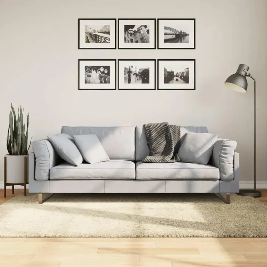 vidaXL - Vloerkleed - Goud - 140 x 200 cm