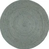 vidaXL - Vloerkleed - Groen - Jute
