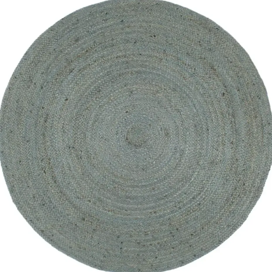 vidaXL - Vloerkleed - Groen - Jute