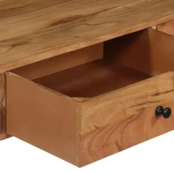 vidaXL - Wandbureau - Bruin - Hout
