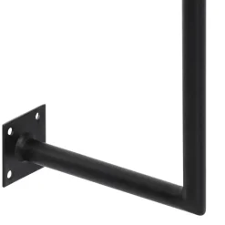 vidaXL - Wandbureau - Bruin - Hout