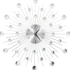 vidaXL - Wandklok - Zilver - Aluminium