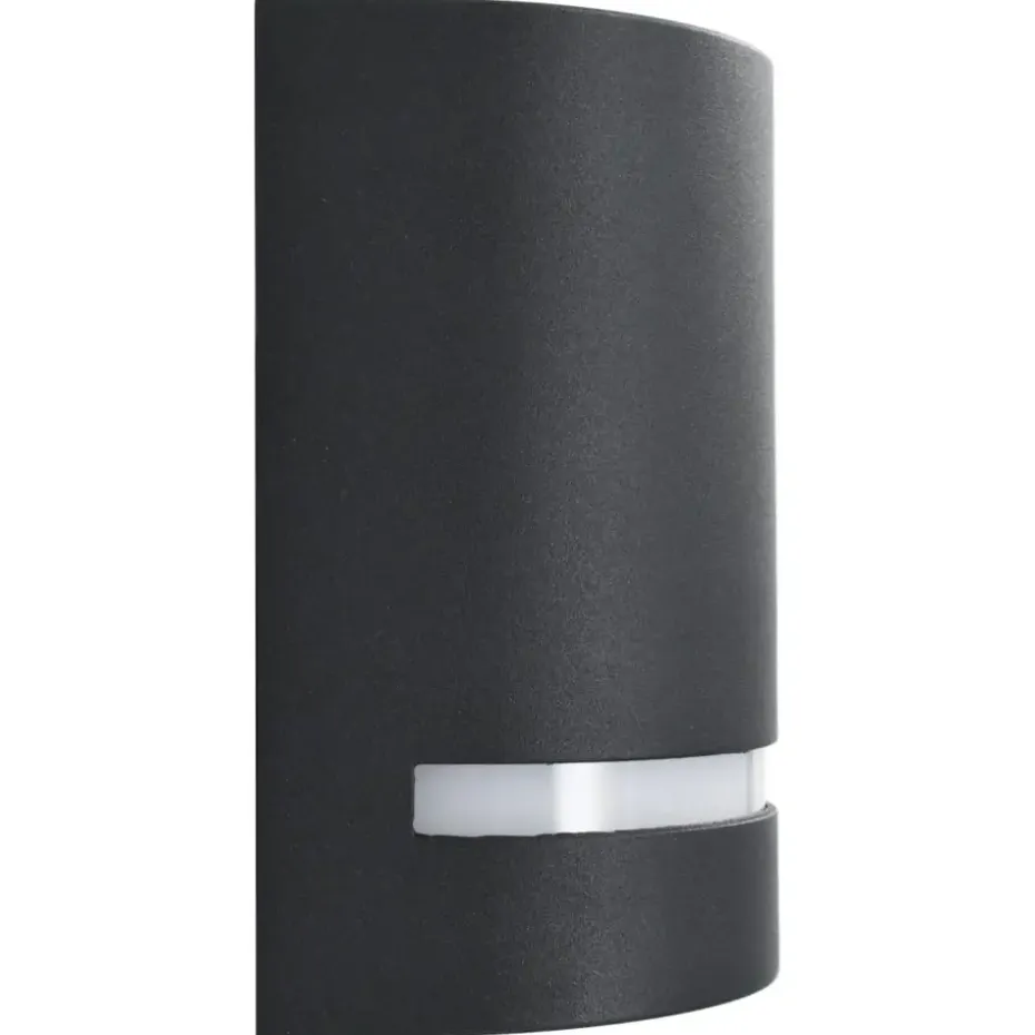 vidaXL - Wandlamp - Zwart - Aluminium - 75 x 95 x 150 mm - 2 stuks