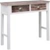 vidaXL - Wandtafel - Bruin - Hout