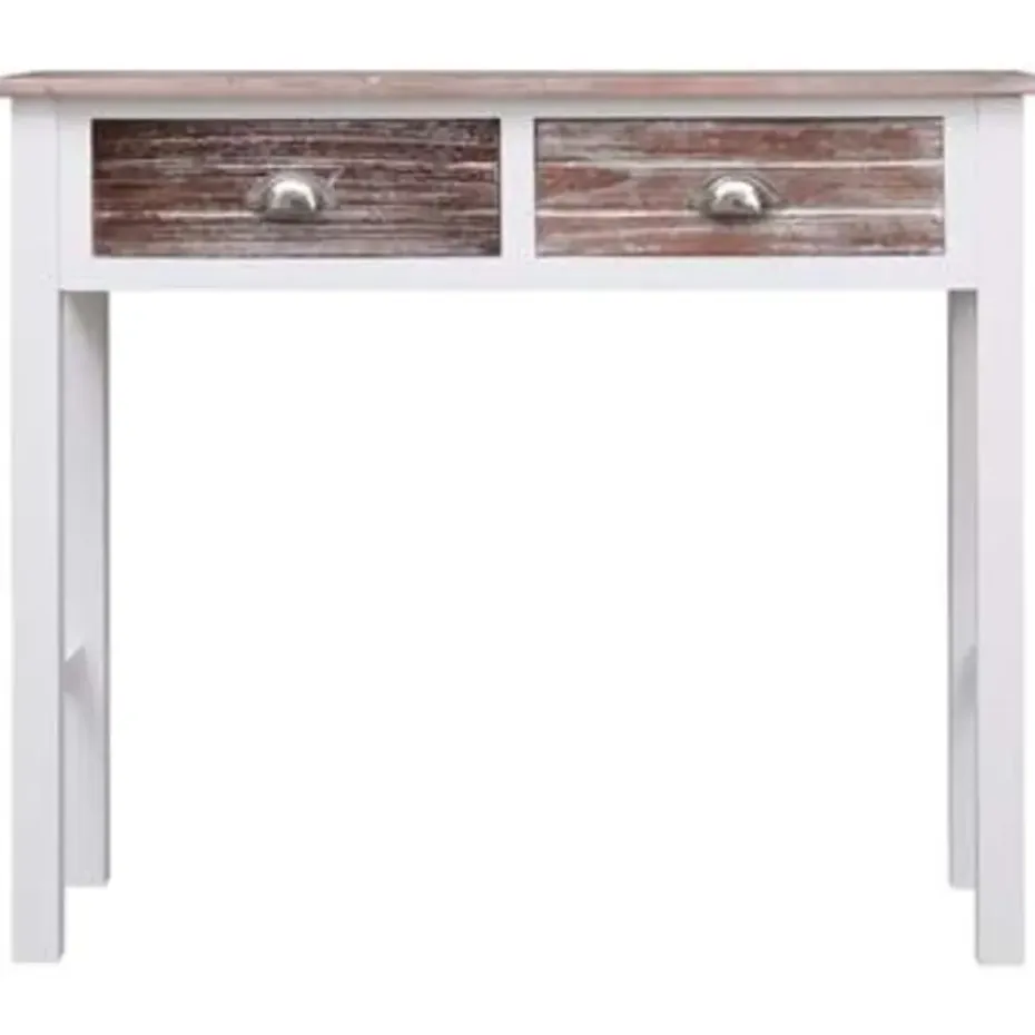 vidaXL - Wandtafel - Bruin - Hout