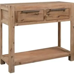 vidaXL - Wandtafel - Bruin - Hout - 82 x 33 x 73 cm