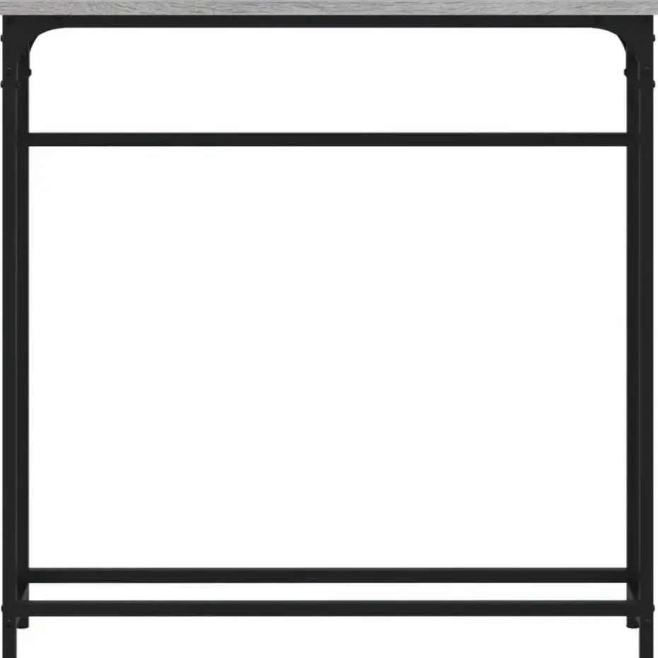 vidaXL - Wandtafel - Grijs sonoma eiken - Bewerkt hout - 75x19.5x75 cm