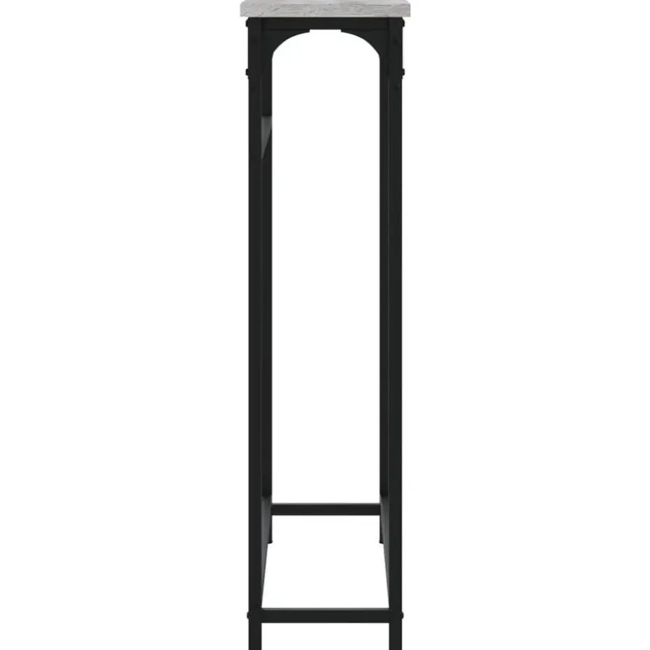 vidaXL - Wandtafel - Grijs sonoma eiken - Bewerkt hout - 75x19.5x75 cm