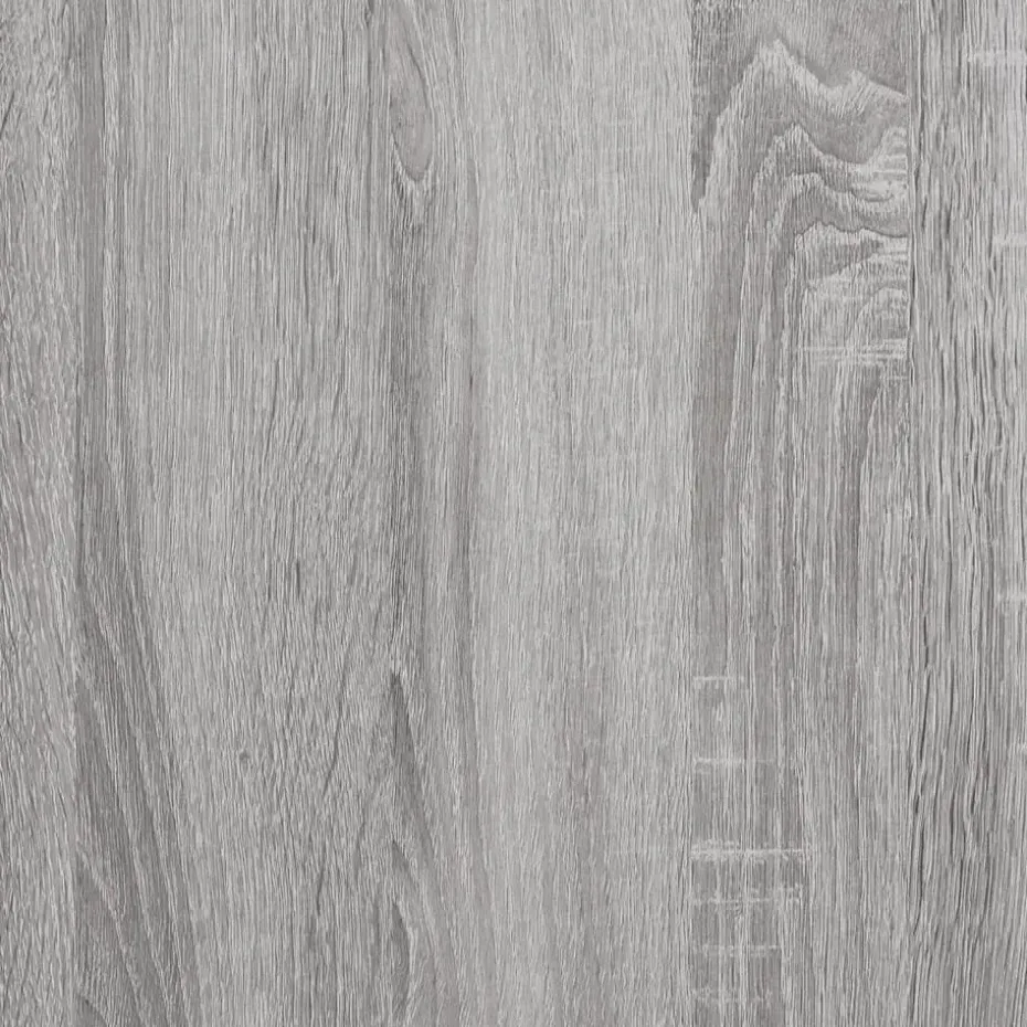 vidaXL - Wandtafel - Grijs sonoma eiken - Bewerkt hout - 75x19.5x75 cm
