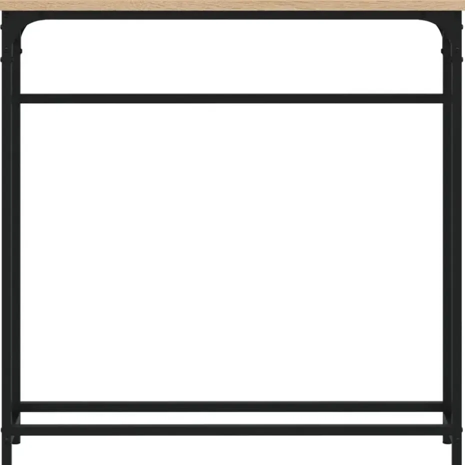 vidaXL - Wandtafel - Sonoma eiken - Bewerkt hout - 75x19.5x75 cm