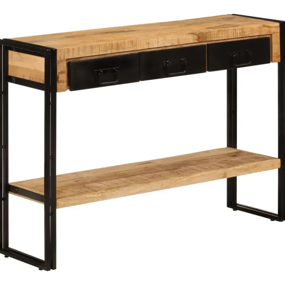 vidaXL - Wandtafel - Zwart - Hout