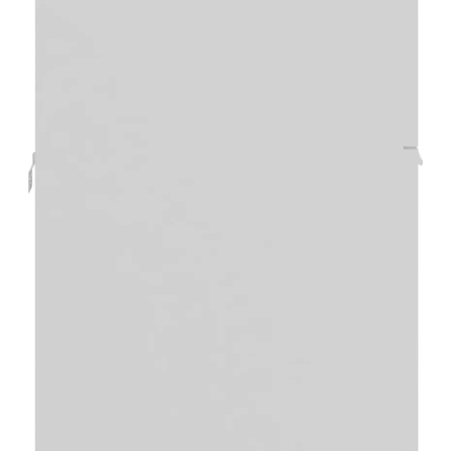 vidaXL - Wastafelkast - Wit - Bewerkt hout - 90 x 38.5 x 46 cm